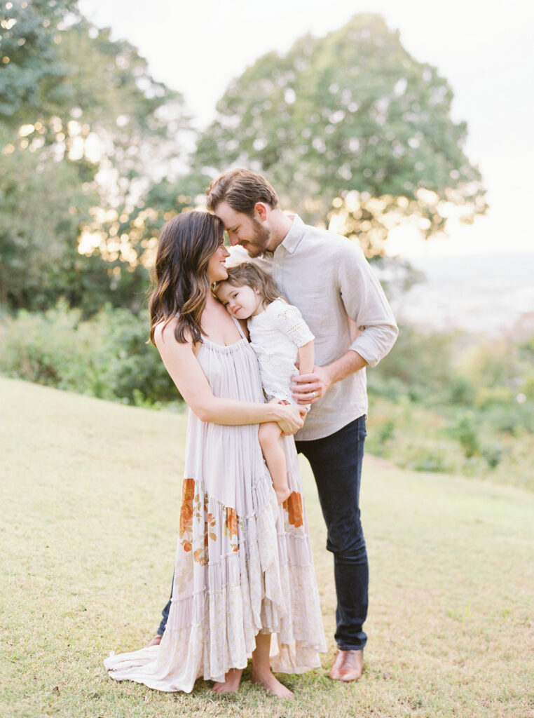 Soft autumn lighting captured by professional Birmingham family photographer