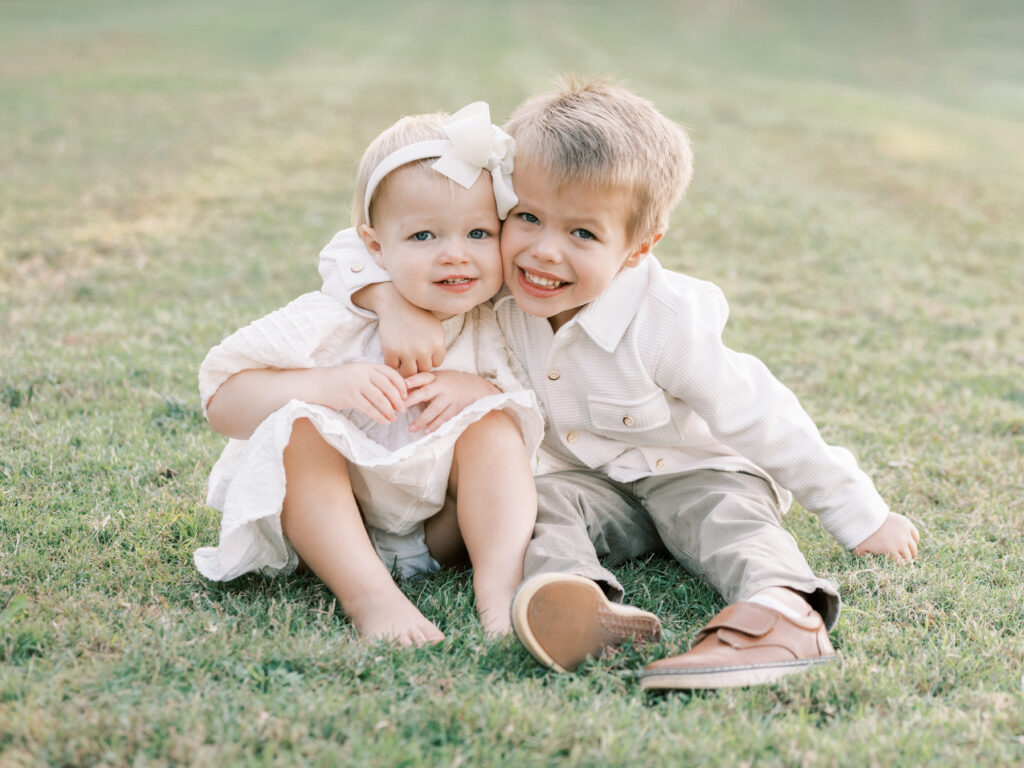 Professional fall family photos taken by experienced Birmingham family photographer