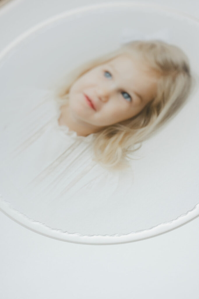 Heirloom photo collection with fine-art prints and custom album from Alice Claire Photography’s Birmingham studio