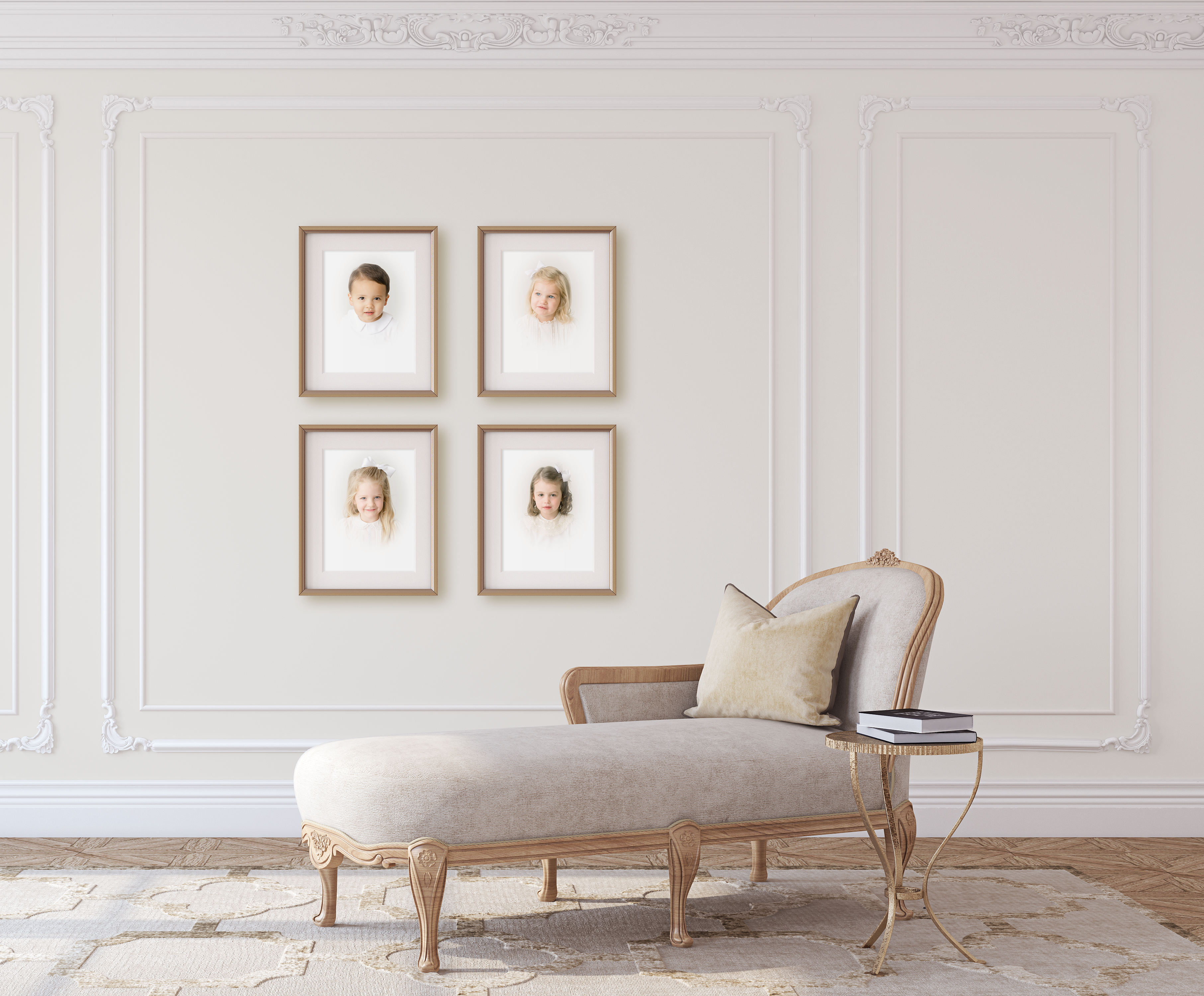 Alice Claire Heirloom Portrait artwork — timeless Birmingham heirloom photography for families who value fine-art simplicity