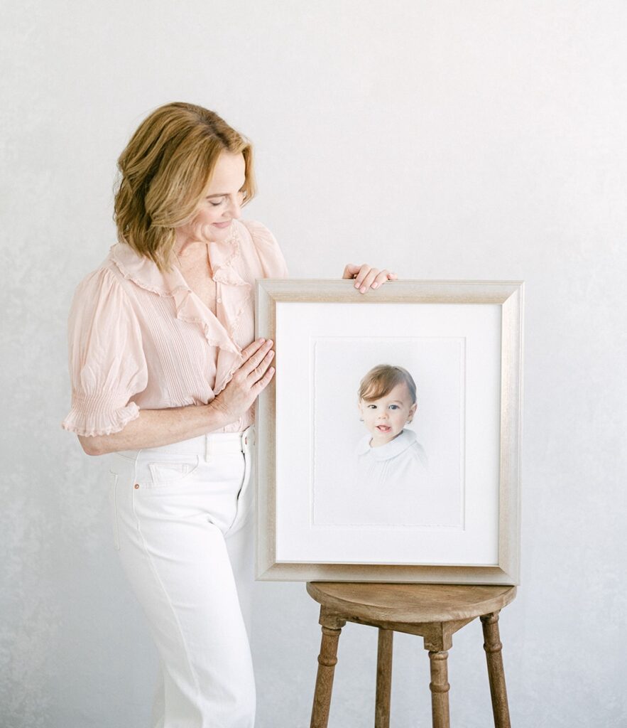Heirloom photo collection with fine-art prints and custom album from Alice Claire Photography’s Birmingham studio.